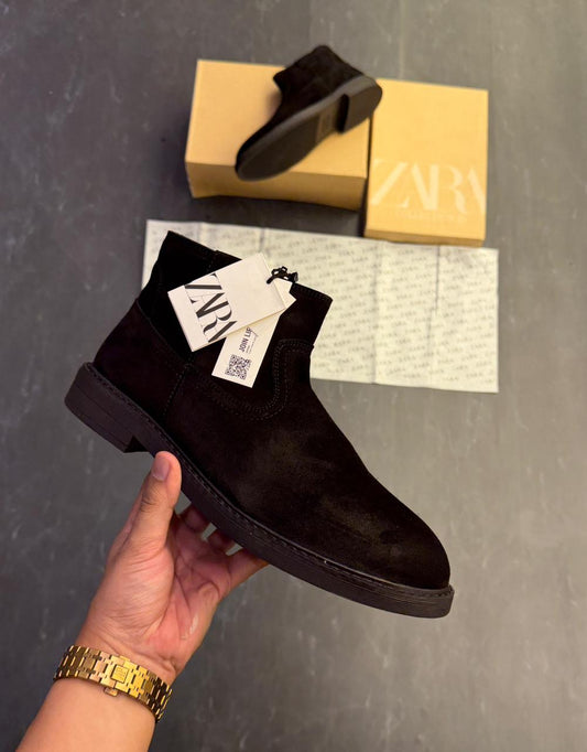 ZARA-SURPLUS ZIPPY CHELSEA BOOTS