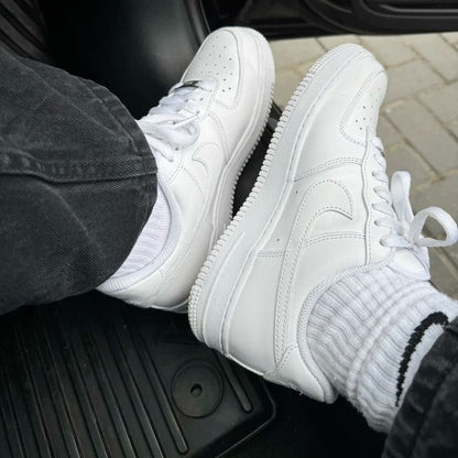 Full White AF1